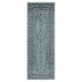 United Weavers Of America Veronica Adaleigh Blue & Grey Runner Rug 2 ft. 7 in. x 7 ft. 2 in. 2610 20067 28E